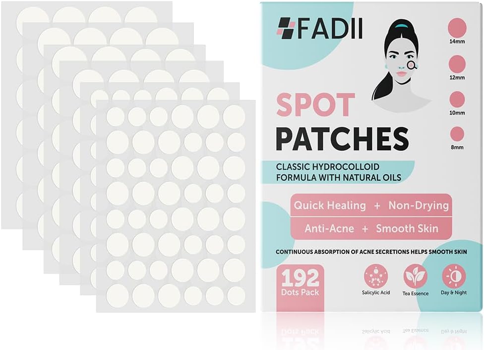 192 Pack Hydrocolloid Spot Patches