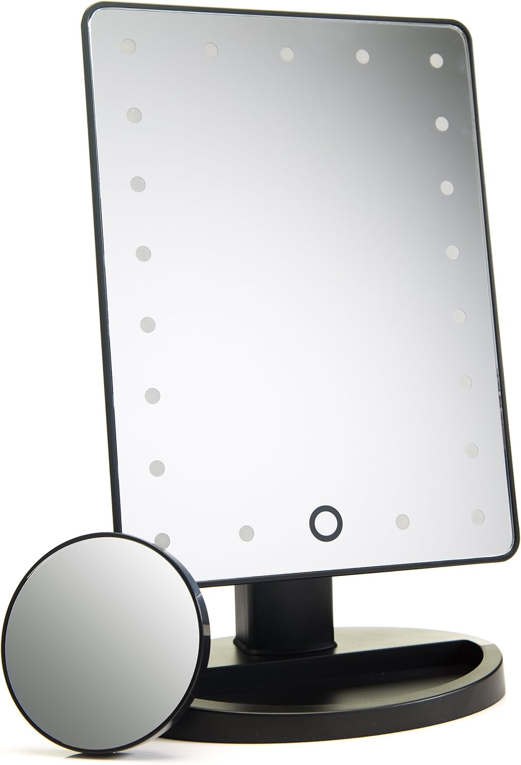 21 LED Lighted Compact Makeup Mirror