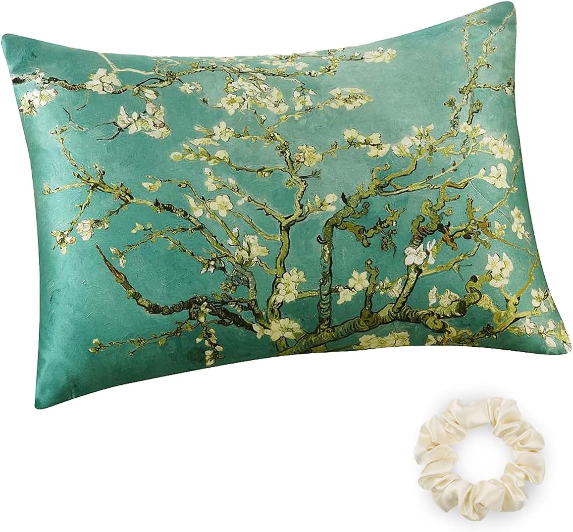 ALASKA BEAR 22 Momme Mulberry Silk Pillowcase, King Size on Amazon UK