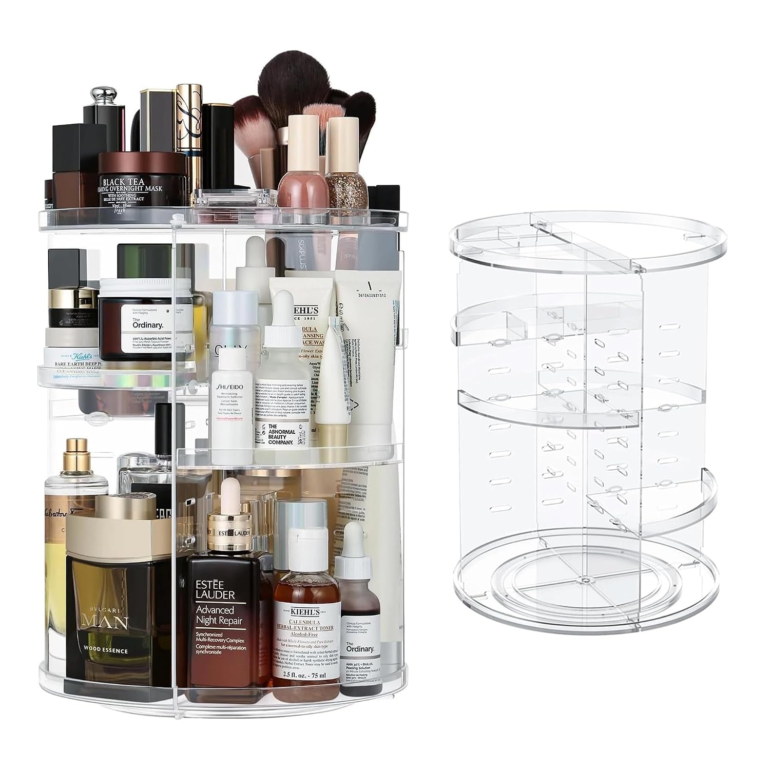7 Layer Rotating Makeup Organiser on Amazon UK