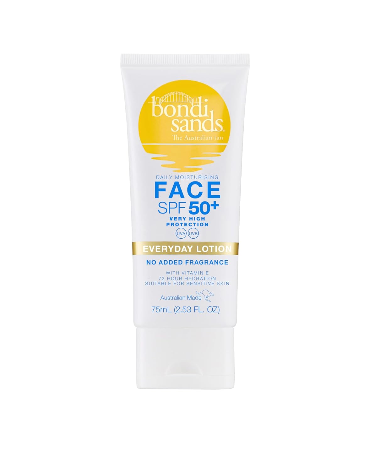 Bondi Sands Fragrance Free Face Sunscreen SPF 50+