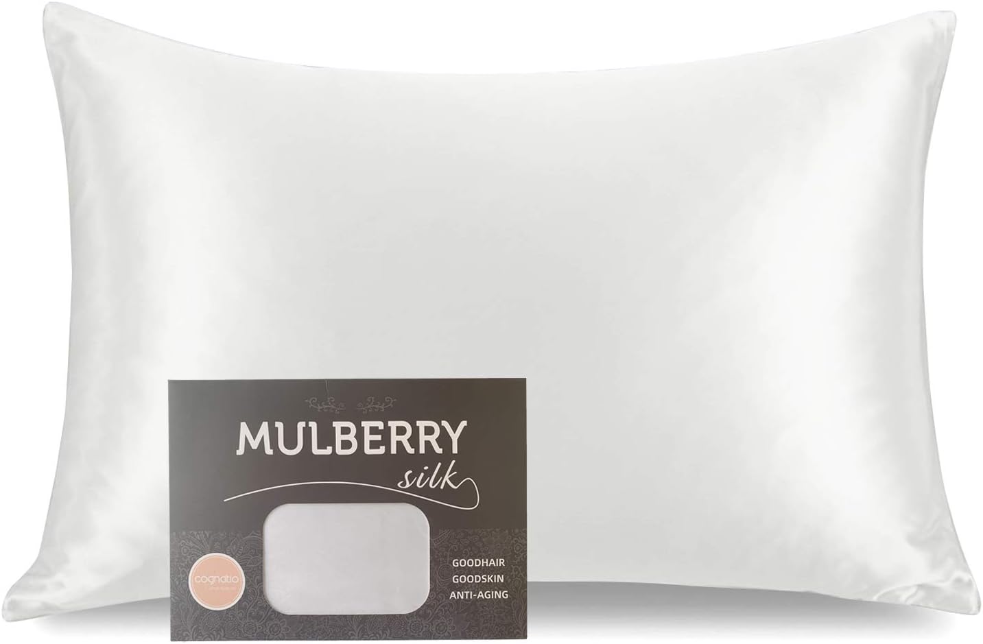 Cognatio 22 Momme Mulberry Silk Pillowcase on Amazon UK