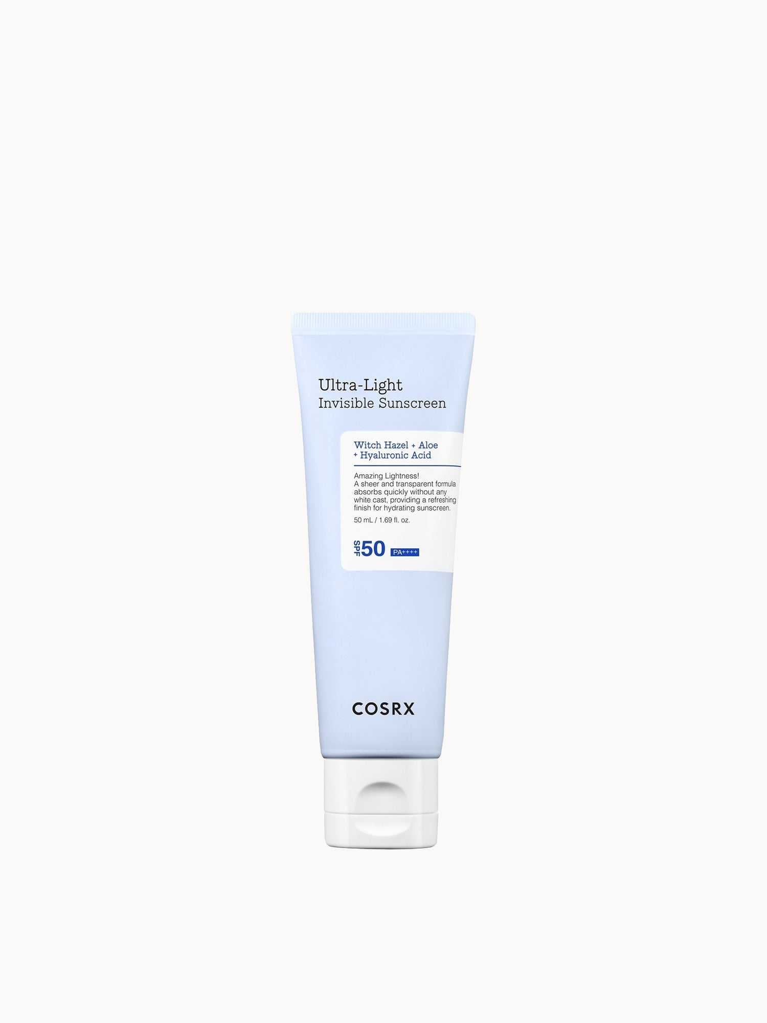 COSRX Ultra-Light Invisible Sunscreen SPF50 PA++++