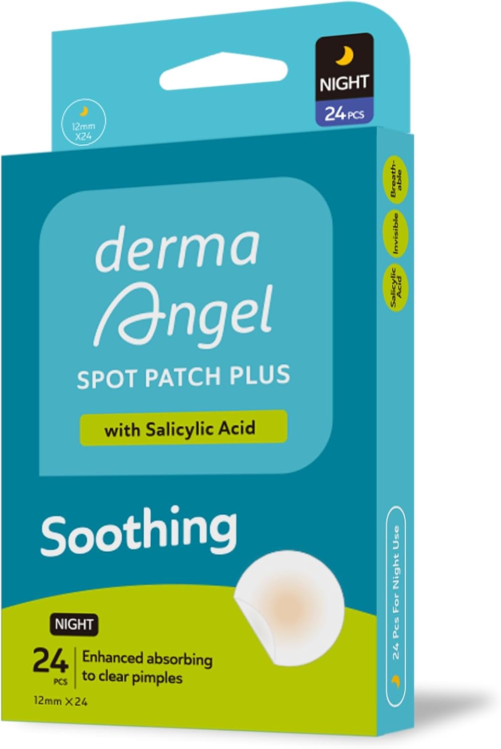 Derma Angel Hydrocolloid Spot Patches 24 Pcs