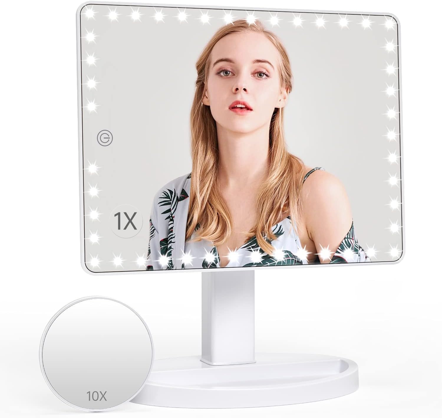 FASCINATE 45 LED Rechargeable Vanity Mirror