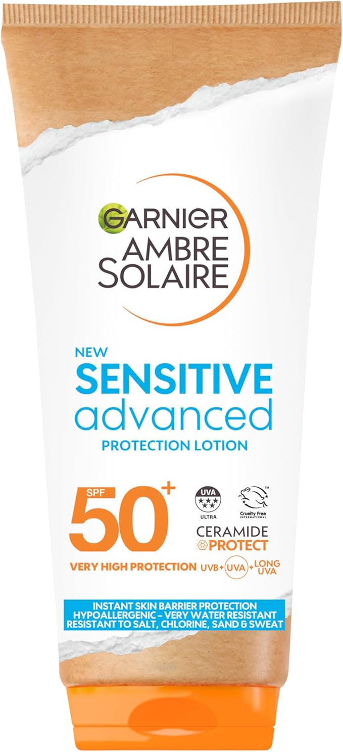Garnier Ambre Solaire Sun Cream SPF 50+ Sensitive Advanced