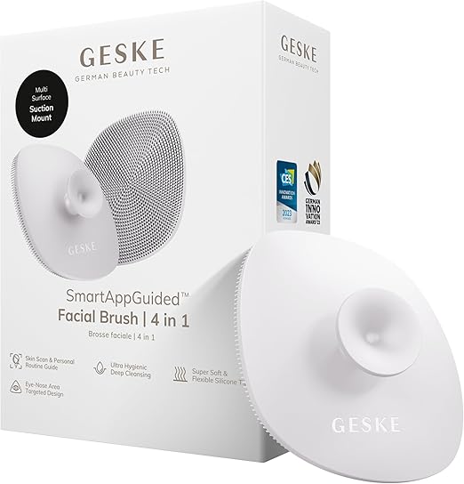 GESKE SmartAppGuarded Facial Brush 4-in-1