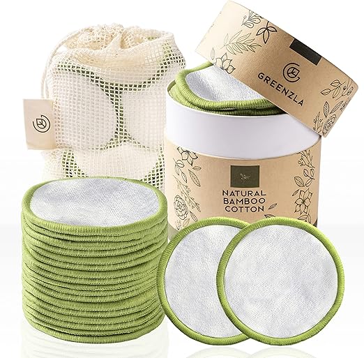 Greenzla Reusable Makeup Remover Pads on Amazon UK