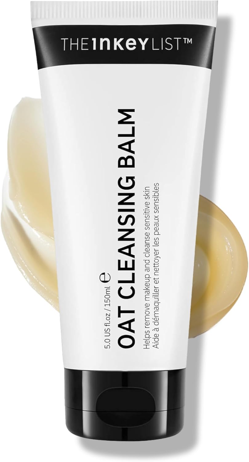 The INKEY List Oat Cleansing Balm tub