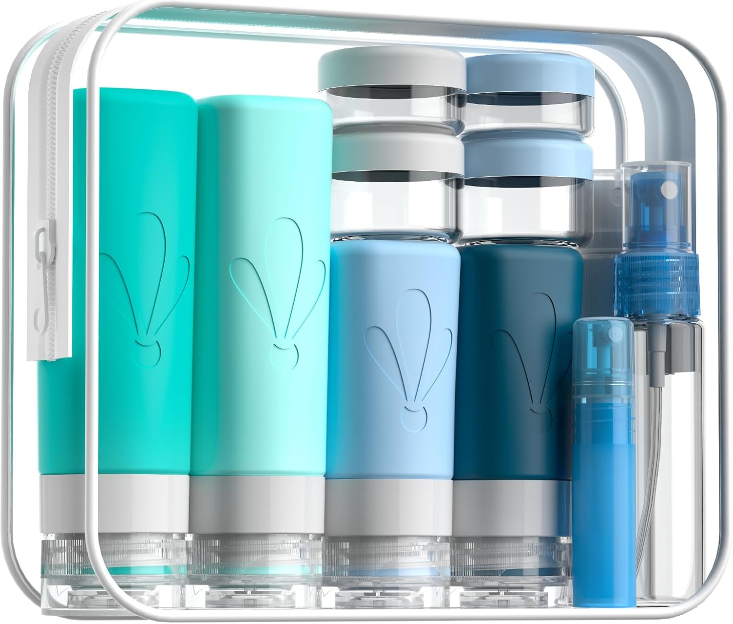 INSFIT Travel Bottles for Toiletry, 17 Pack