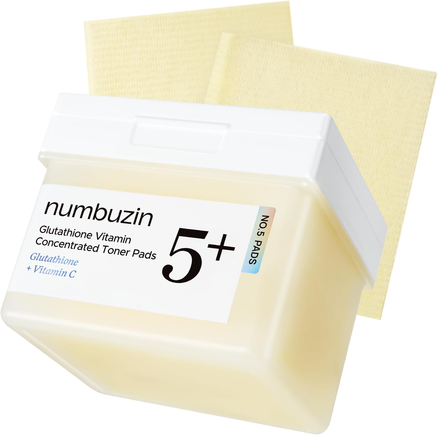 Numbuzin No.5 Exfoliating Pads container
