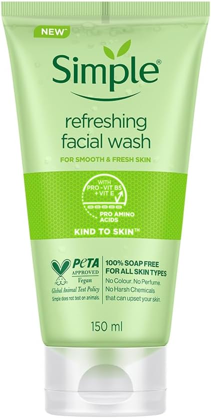 Simple Kind to Skin Refreshing Facial Wash Gel on Amazon UK