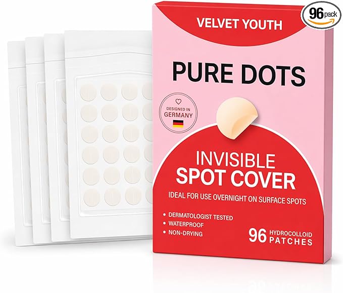 VELVET YOUTH Invisible Pimple Patch on Amazon UK